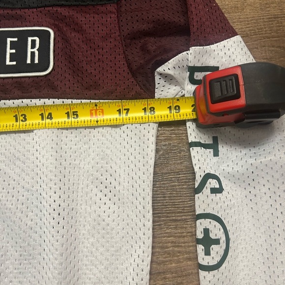 Parts + Labour M mesh long sleeve with lightening bolt patch (back) front patch - Picture 11 of 12